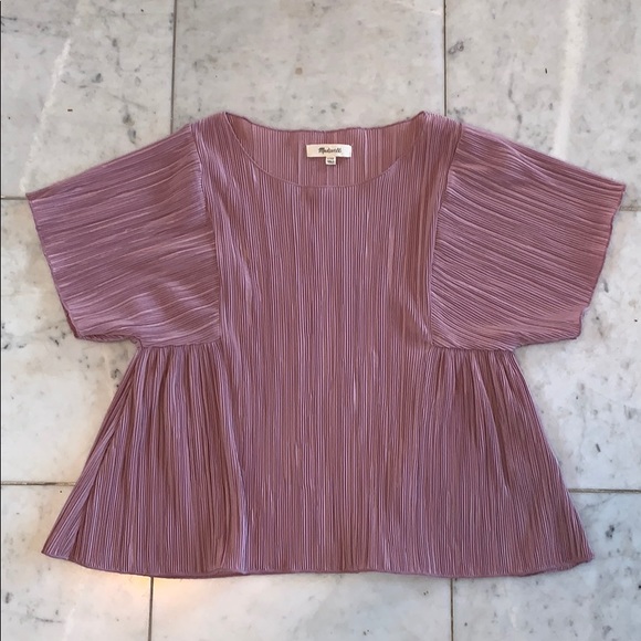 Madewell lavender chiffon top size XXS - Picture 1 of 3